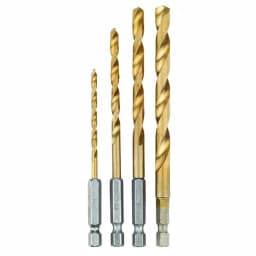 RYOBI SpeedLoad+ Titanium 4-Piece Hex Shank Drill Bit Set thumbnail 1