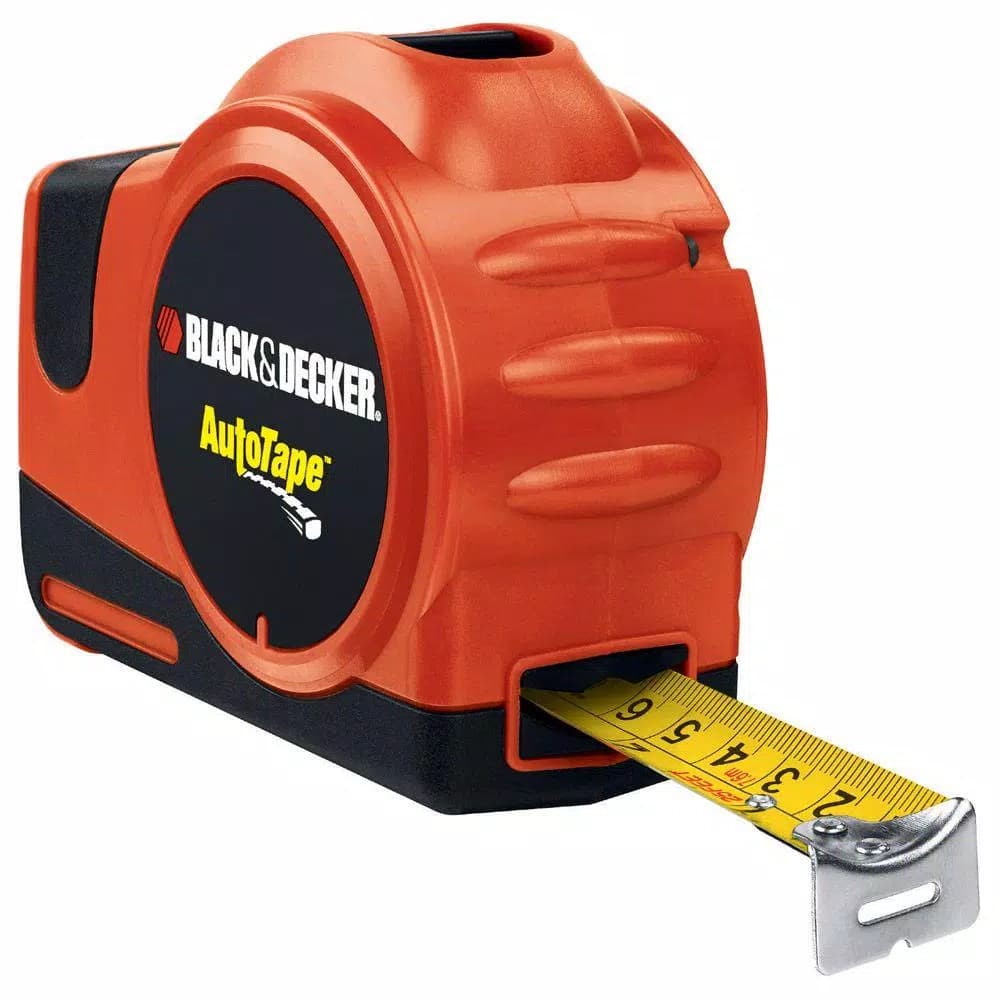 BLACK+DECKER 7 ft. Auto Tape Measure with One-Handed Operation