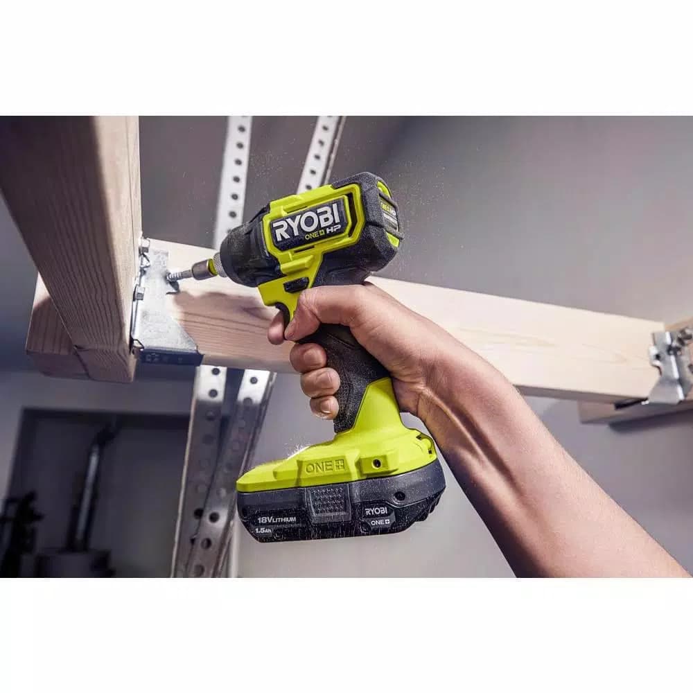RYOBI ONE+ HP 18V Compact Brushless 2-Tool Combo Kit with 1/2 in. Drill/Driver and 1/4 in. Impact Driver
