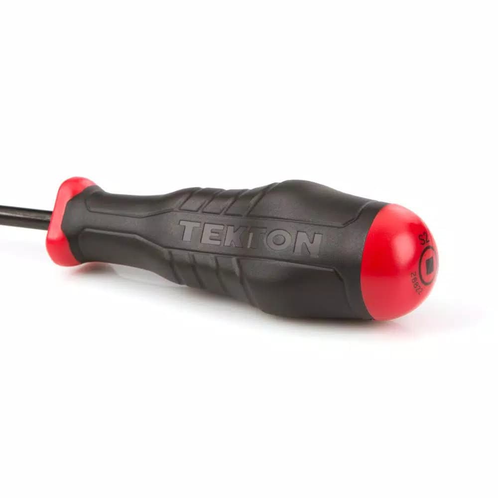 TEKTON 3-Piece Square Recess Screwdriver Set, Chrome Molybdenum Steel Blades