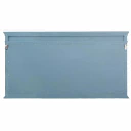 Home Decorators Collection Cailla 60 in. W x 32 in. H Rectangular Framed Bathroom Vanity Mirror - Distressed Blue Fog thumbnail 5