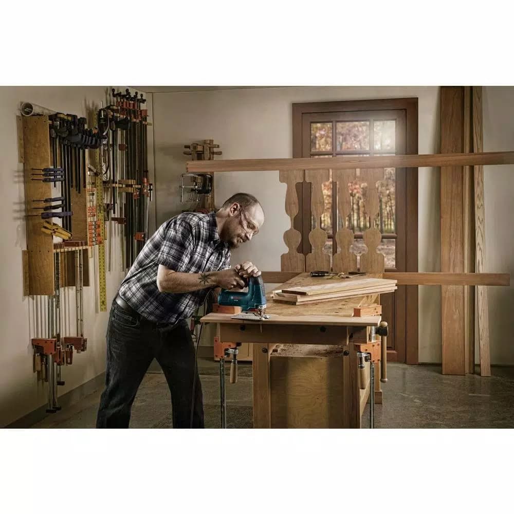 Bosch T-Shank Jigsaw Blade Assortment Set for Wood, 10-Pack