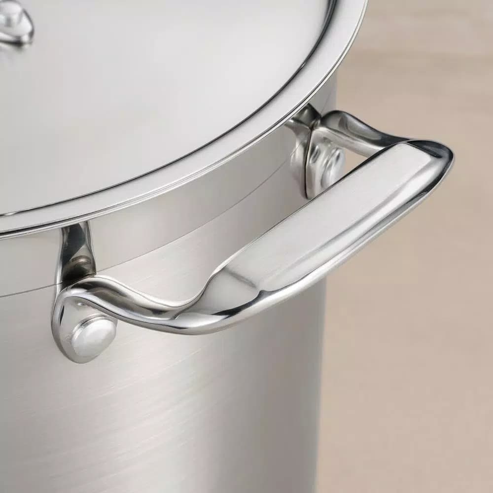 Tramontina Gourmet 24 Qt. Stainless Steel Stock Pot with Lid