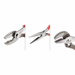 TEKTON 3-Piece Plier Set: Slip Joint, Long Nose, and Groove Joint Pliers thumbnail 2