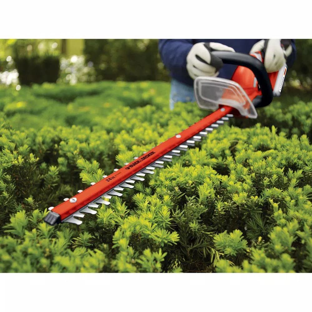 BLACK+DECKER 24 in. 40V MAX Cordless Lithium-Ion Hedge Trimmer, Tool Only