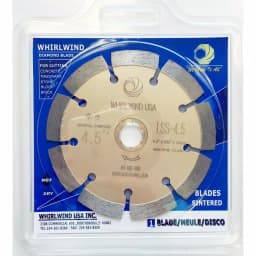 Whirlwind USA 4.5 in. Segmented Diamond Blade for Concrete, Brick, and Stone thumbnail 4