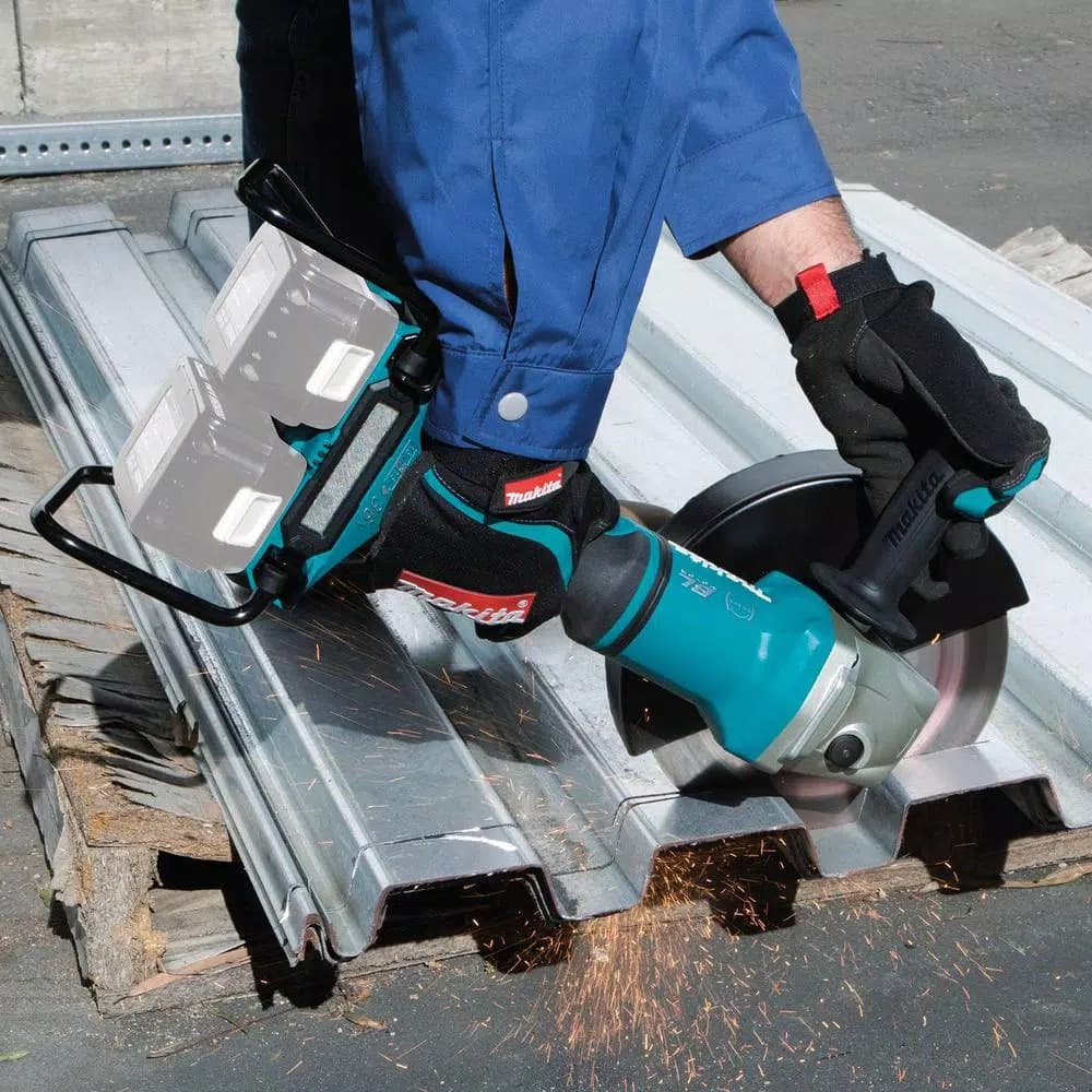 Makita 18V X2 LXT 36V Brushless 9 in. Paddle Switch Angle Grinder - Tool Only