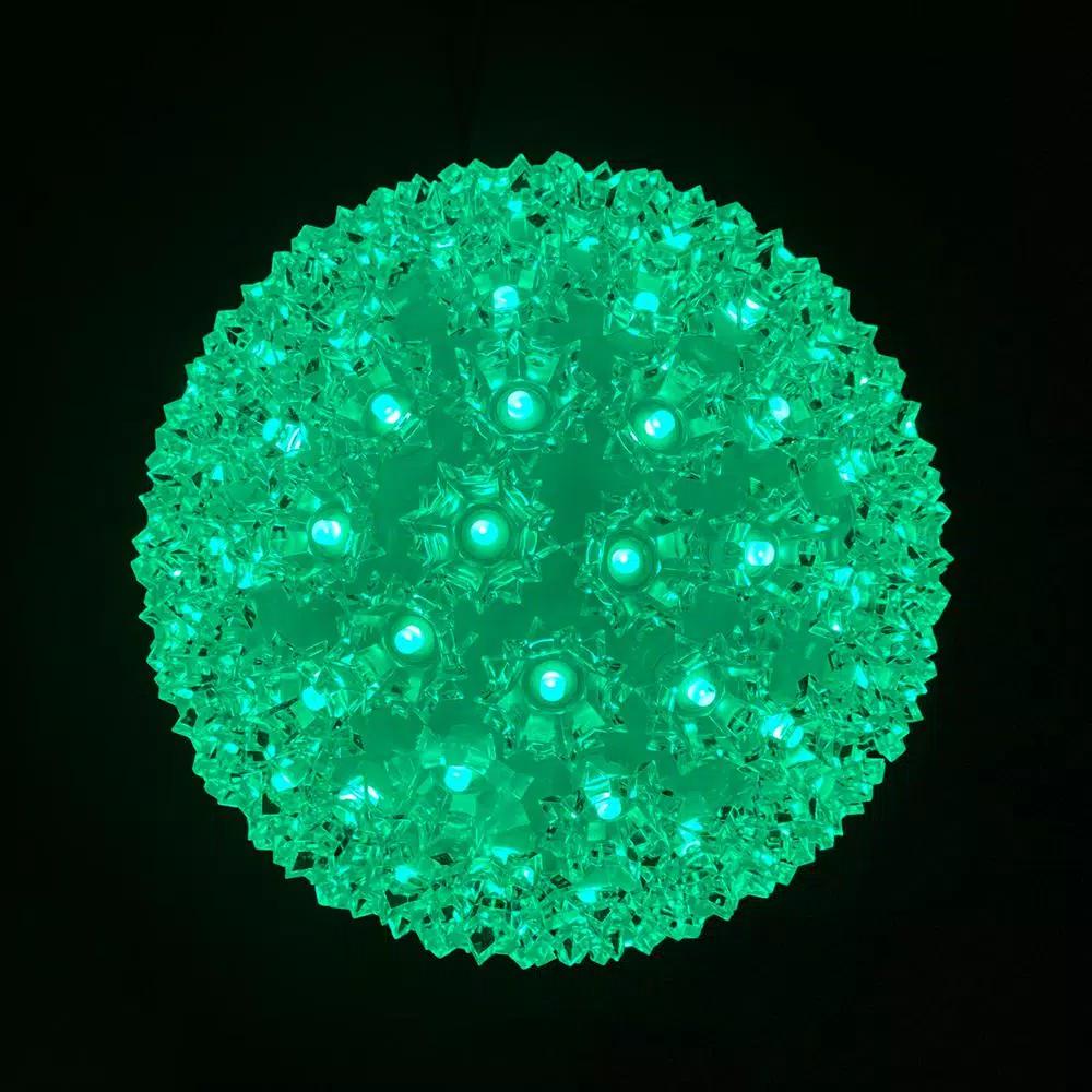 HOLIDYNAMICS HOLIDAY LIGHTING SOLUTIONS 7.5 in. Dynamic RGB Premier Orb - Multi-Color LED Lighted Sculpture