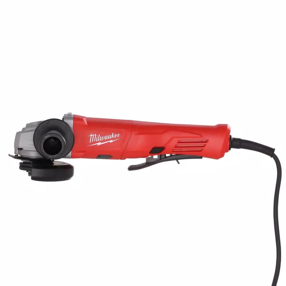 Milwaukee 11 Amp 4-1/2 in. Corded Small Angle Grinder with Paddle Switch
