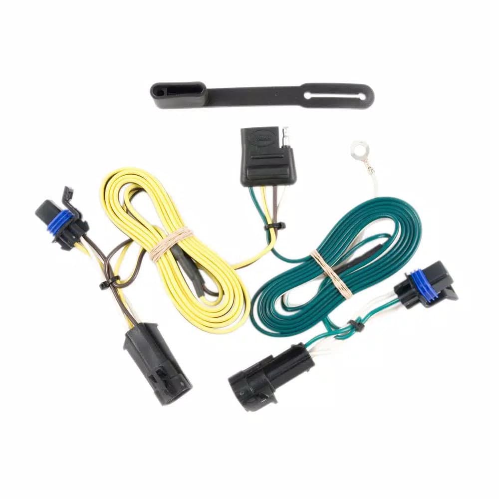 CURT Custom Vehicle-Trailer Wiring Harness, 4-Way Flat, for Chevrolet Malibu & Pontiac G6