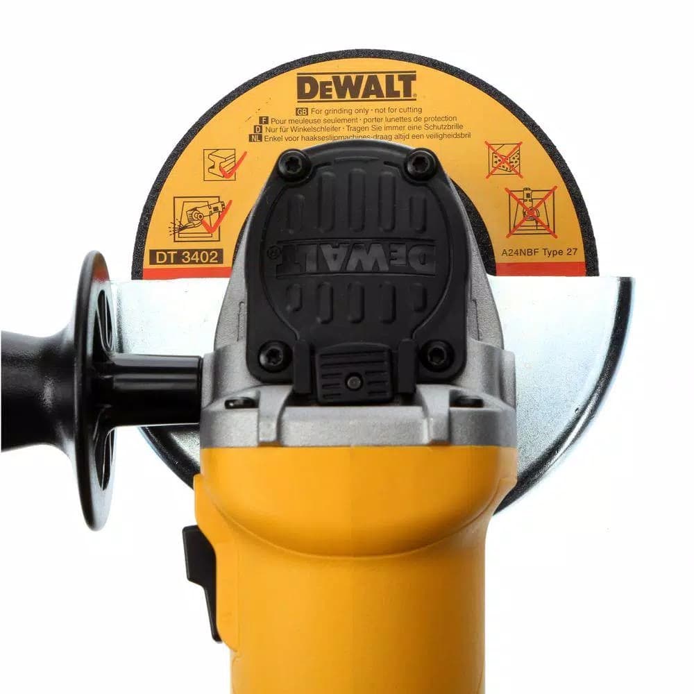 DEWALT 7 Amp 4-1/2 in. Small Angle Grinder with One-Touch Guard