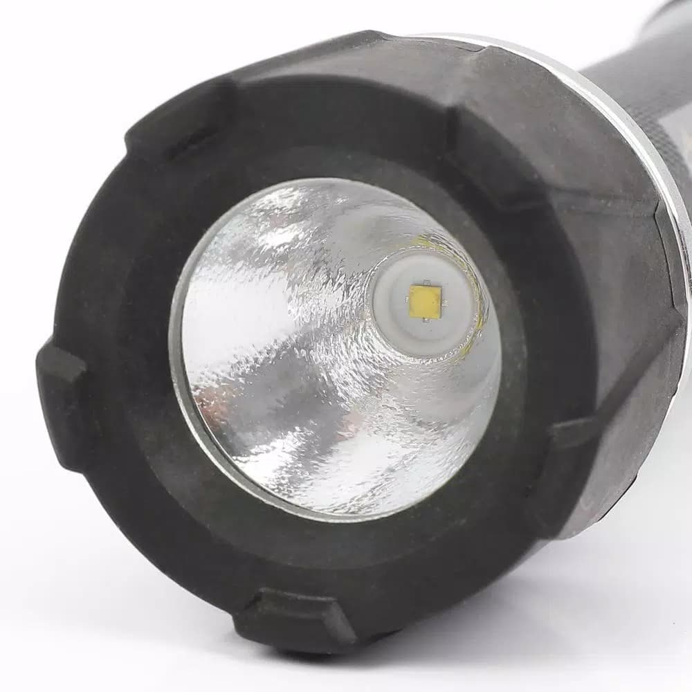 Husky 120 Lumen LED Flashlight, Durable Aluminum, 3 Modes, Waterproof & Impact Resistant