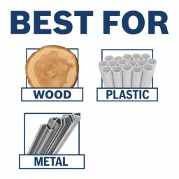 Bosch FS200ABF 7-7/8 in. Bi-Metal Fine Cut Flush Cut Saw Blade for Wood, PVC, and Non-Ferrous Metal thumbnail 2