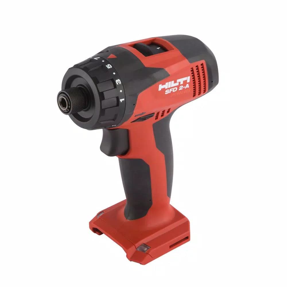 Hilti SFD 2-A 12V Cordless Drill Driver, 1/4 in. Hex Chuck, Tool Only