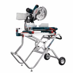 Bosch 12 in. 15 Amp Dual-Bevel Sliding Glide Miter Saw Combo Kit with T4B Gravity-Rise Stand thumbnail 3