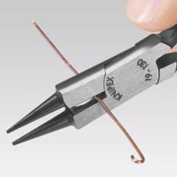 KNIPEX 5-1/4 in. Round Nose Jeweler's Pliers thumbnail 3