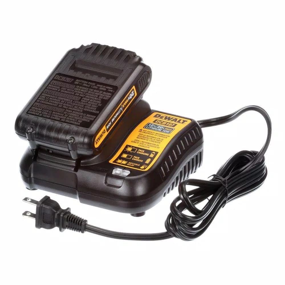 DEWALT 20V MAX Cordless 4-Tool Combo Kit with (2) 1.5 Ah Batteries & Charger
