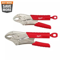 Milwaukee TORQUE LOCK Curved Jaw Locking Pliers Set, 2-Piece thumbnail 1