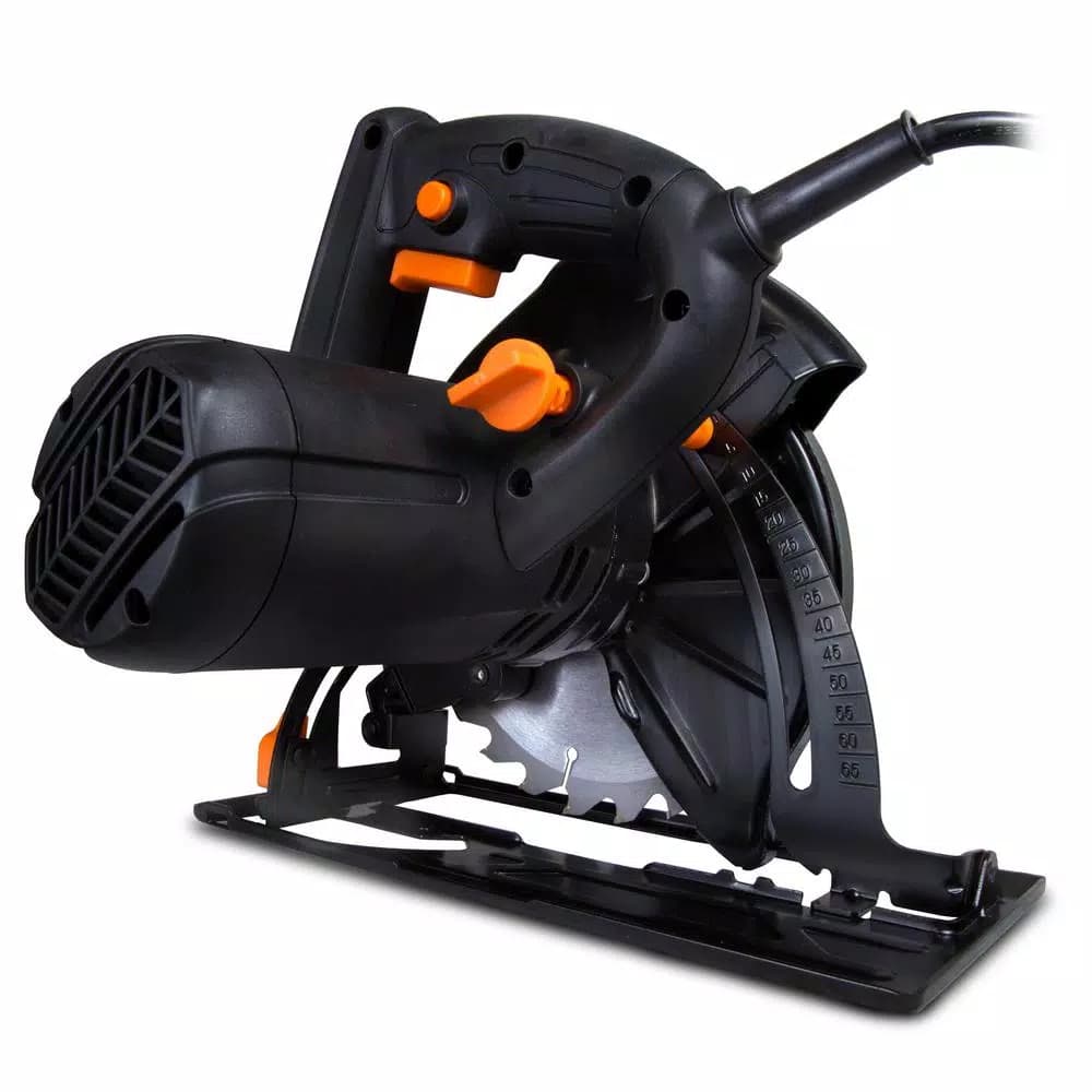 WEN 12 Amp 7-1/4 in. Sidewinder Corded Circular Saw with 2-1/2 in. Cutting Depth