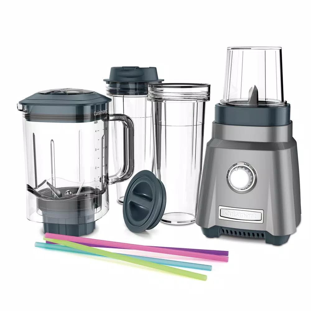 Cuisinart Hurricane 32 oz. Compact Juicing Blender, 3-Speed, Brushed Chrome