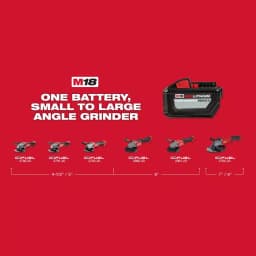 Milwaukee M18 FUEL 4-1/2 in. to 6 in. Brushless Cordless Angle Grinder (Tool-Only) thumbnail 4