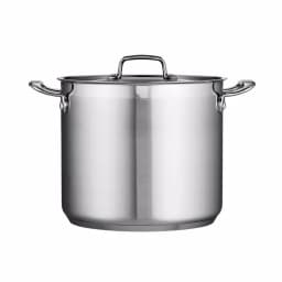Tramontina Prima 12 Qt. Stainless Steel Tri-Ply Stock Pot with Lid thumbnail 2