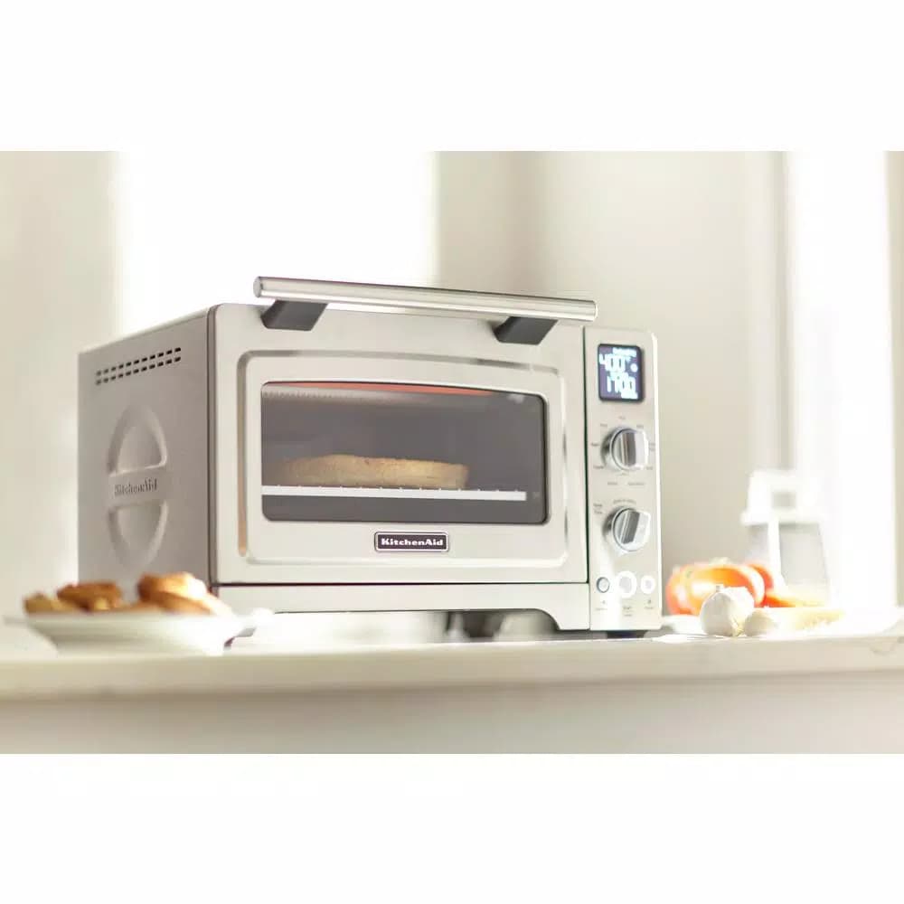 KitchenAid 12 in. Digital Countertop Convection Toaster Oven, 2000W, Stainless Steel