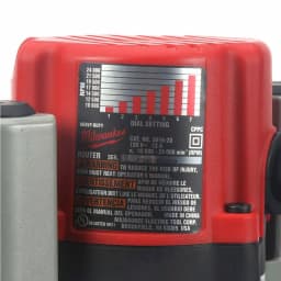 Milwaukee 2-1/4 HP Multi-Base Router Kit with Plunge and BodyGrip Fixed Base thumbnail 7