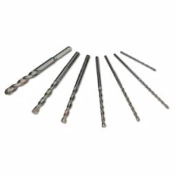Milwaukee 7-Piece Carbide Hammer Drill Bit Set with 3-Flat Secure-Grip thumbnail 1
