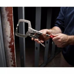 Milwaukee 11 in. Torque Lock Locking C-Clamp with Regular Jaws thumbnail 5