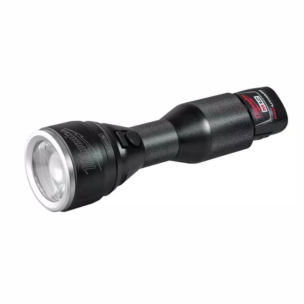 Milwaukee M12 12V Lithium-Ion Cordless LED High Performance Flashlight Kit with 1.5Ah Battery & Charger