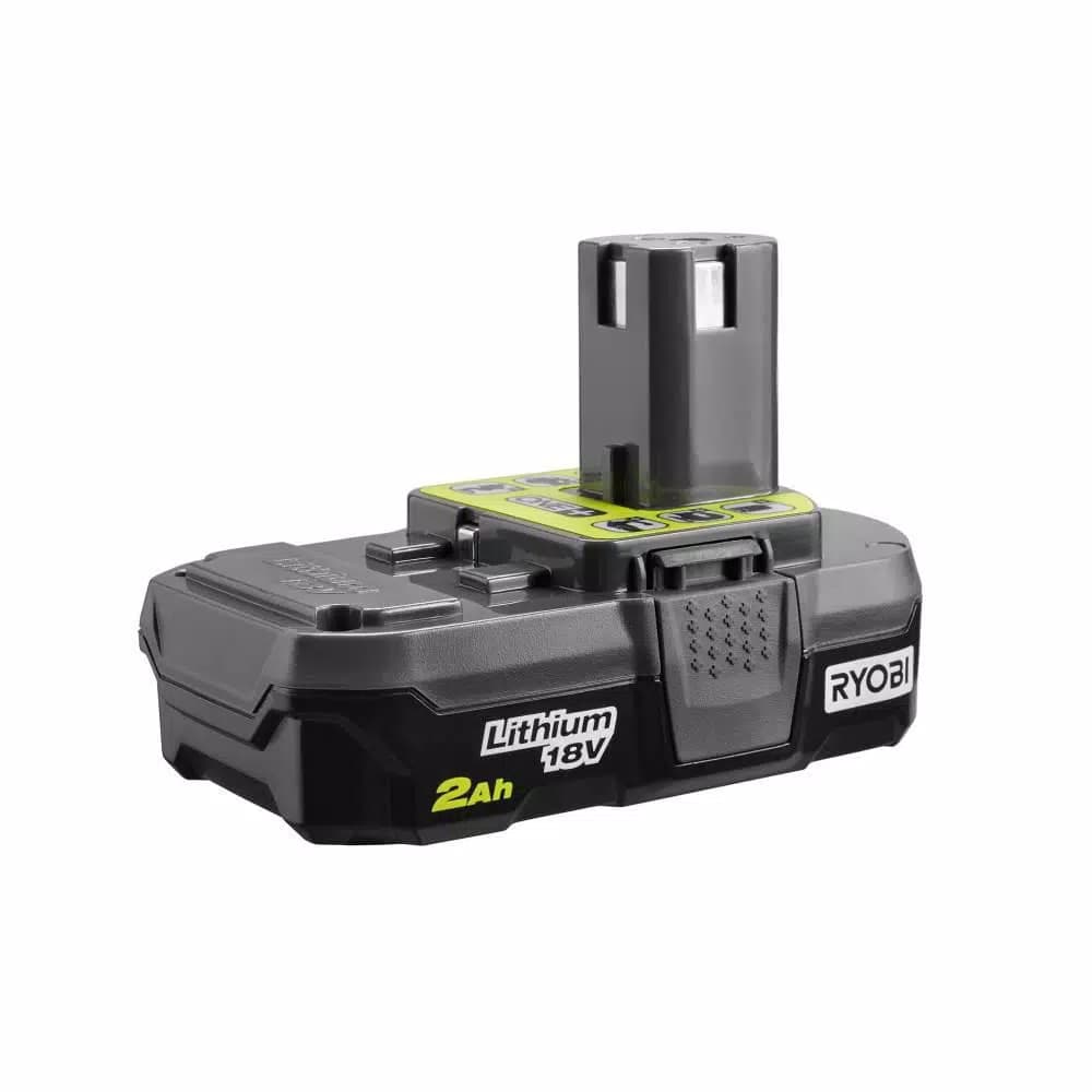 RYOBI 18V ONE+ 2.0 Ah Compact Lithium-Ion Battery