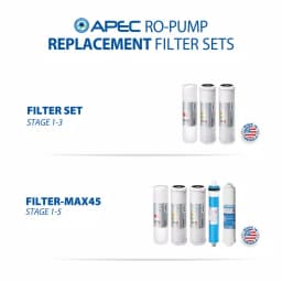 APEC Water Systems APEC Ultimate Electric Pumped Reverse Osmosis Water Filtration System, 50 GPD, Low Pressure 0-30 PSI, 5-Stage thumbnail 9