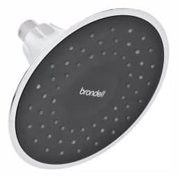 Brondell VivaSpring 6.5 in. Single Wall Mount Fixed Rain Shower Head with KDF Filtration, Chrome thumbnail 5