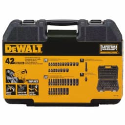 DEWALT 42-Piece 3/8 in. Drive Impact Socket Set with DirectTorque Technology, Metric & SAE thumbnail 4