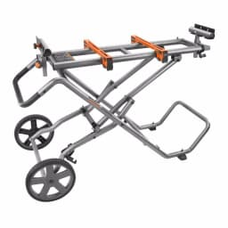 RIDGID Universal Mobile Miter Saw Stand with Mounting Braces and Large Wheels thumbnail 1