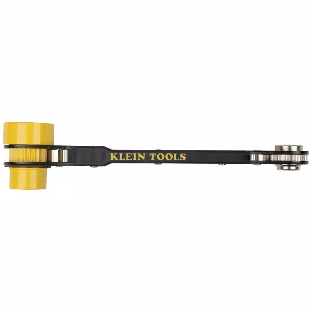 Klein Tools Heavy-Duty 6-in-1 Ratcheting Lineman's Wrench