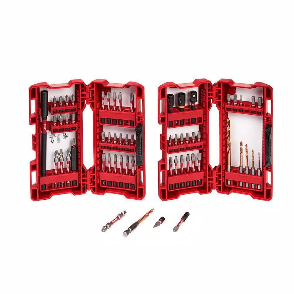 Milwaukee Shockwave 60-Piece Impact Rated Drill and Drive Bit Set