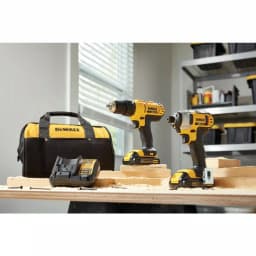 DEWALT 20V MAX Cordless Drill and Impact Driver Combo Kit (2-Tool) with (2) 1.3 Ah Batteries, Charger & Bag thumbnail 11