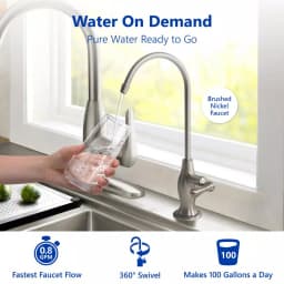 Express Water 5-Stage Reverse Osmosis Water Filtration System with Faucet and 4 Gallon Tank thumbnail 4