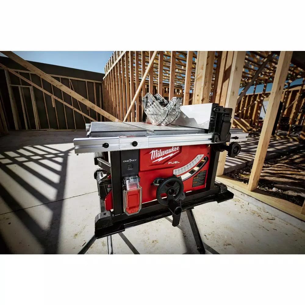 Milwaukee M18 FUEL 8-1/4 in. Cordless Table Saw Kit with 12.0 Ah Battery & Rapid Charger