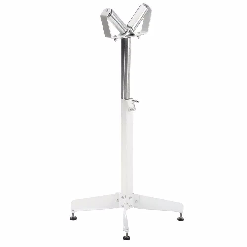 HTC Heavy Duty Adjustable V-Roller Pipe Stand, 500 lb. Capacity, 26.5-43.5 in.