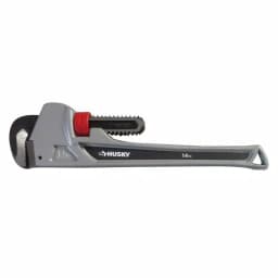 Husky 14 in. Aluminum Pipe Wrench thumbnail 1