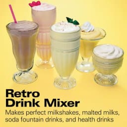 Hamilton Beach Drinkmaster 28 oz. Classic Chrome Milkshake Mixer thumbnail 6