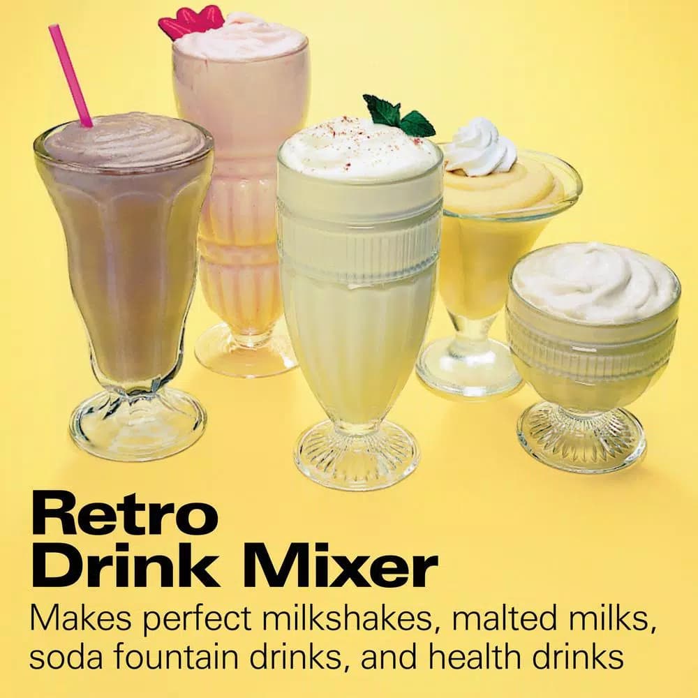 Hamilton Beach Drinkmaster 28 oz. Classic Chrome Milkshake Mixer