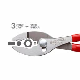 TEKTON 4-Piece Plier Set: Slip Joint, Diagonal, Lineman's, and Long Nose Pliers thumbnail 6
