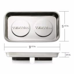 TEKTON 9-1/2 Inch Rectangle Magnetic Parts Tray thumbnail 9