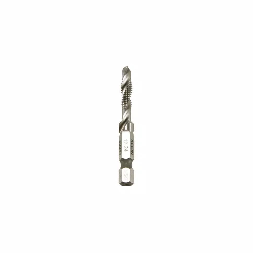 Klein Tools 1/4 in. High Speed Steel 12-24 Drill Tap Bit