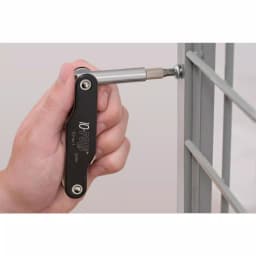 Klein Tools 10-in-1 Multibit Screwdriver and Nut Driver, 10-Fold Hand Tool thumbnail 2