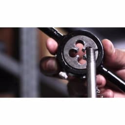 Drill America M15 x 1.5 x 1-1/2 in. High Speed Steel Adjustable Round Threading Die thumbnail 8